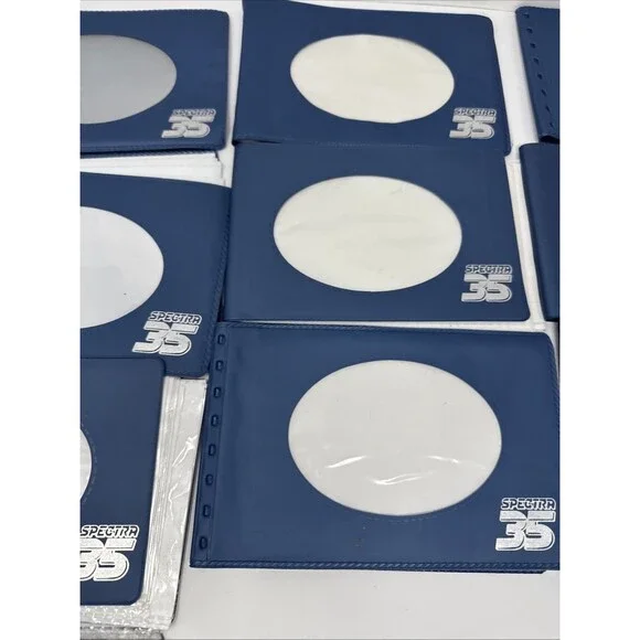 LOT OF 34 Vintage Walmart Spectra 35 Photo Albums Made In USA Mini 4x6 Blue - Picture 9 of 16